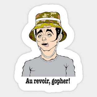 CADDYSHACK GOLFER FAN ART!! Sticker